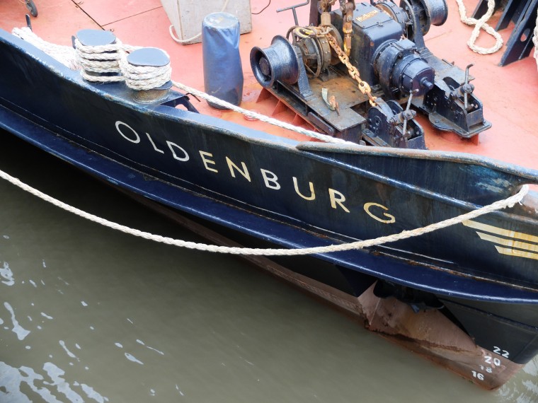The Oldenburg, our transport to Lundy.