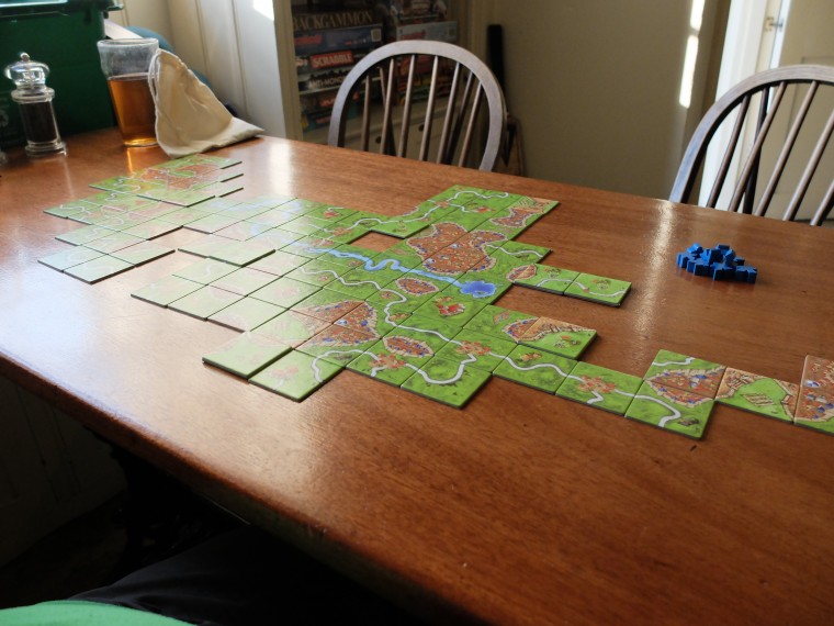 Carcassonne in the Tavern.