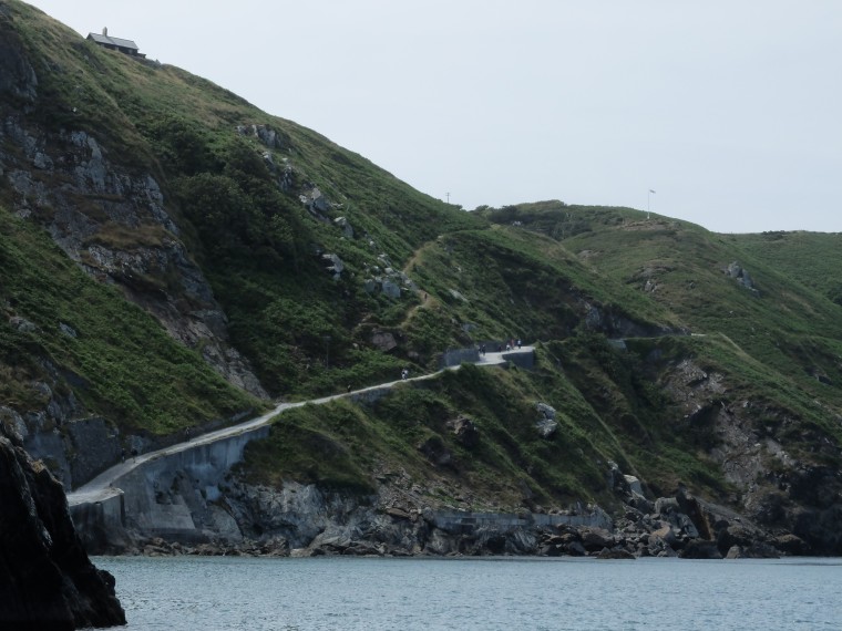 Leaving Lundy on the Oldenburg.